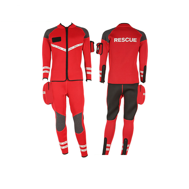 Traje seco de rescate acuático para bomberos tipo seco SY-FG-KE
